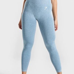 Gymshark Vital Seamless Leggings in Teal Marrow